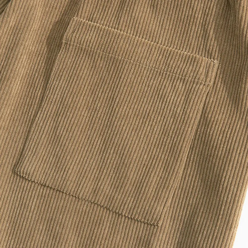 Pantalones casuales sueltos de hombre para otoño con cordón